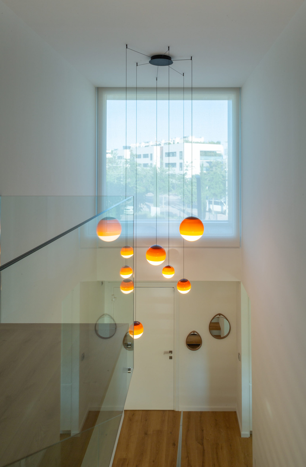 Marset :: Lampa wisząca Dipping śr. 20 cm bursztynowa