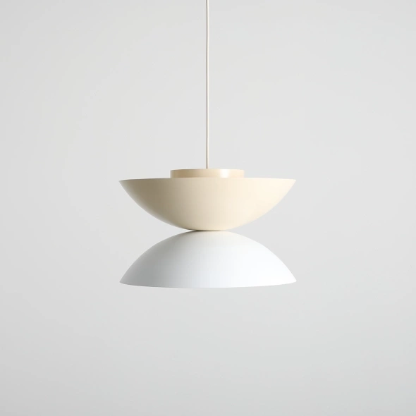 Artera :: Otti Hängelampe in Weiß und Beige