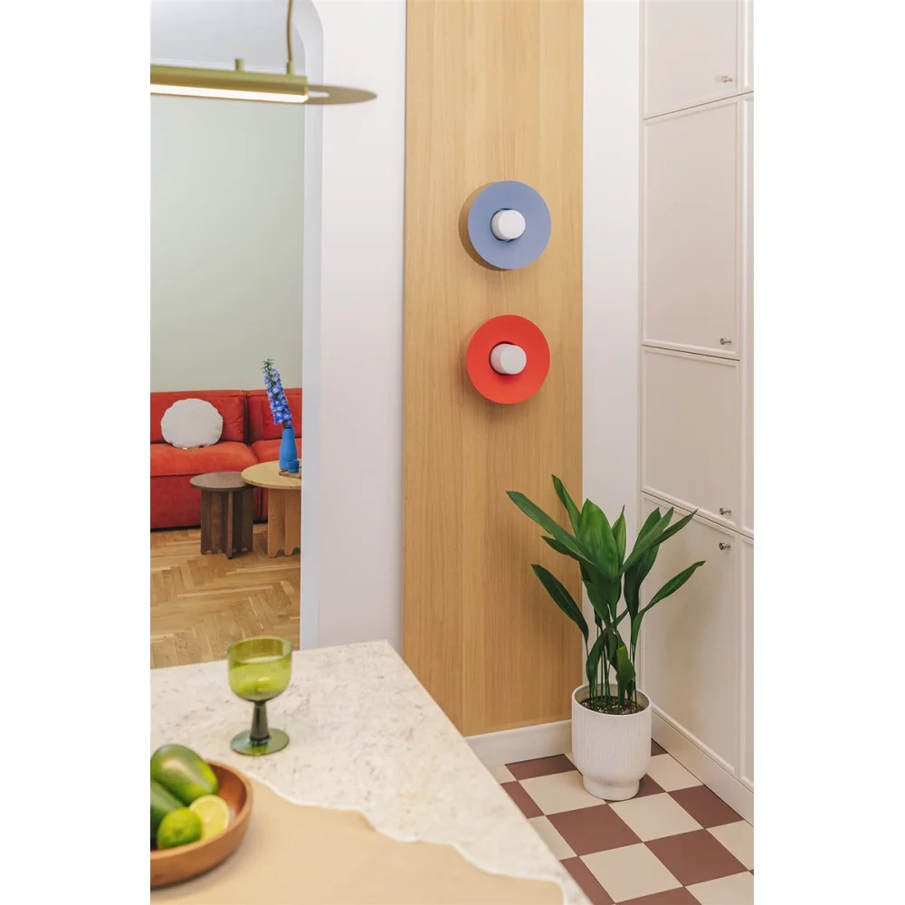 Ummo :: Caponio W A wall lamp, diameter 28 cm, black