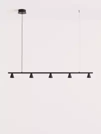 Aromas :: Lampa wisząca Lyb czarna szer. 118 cm