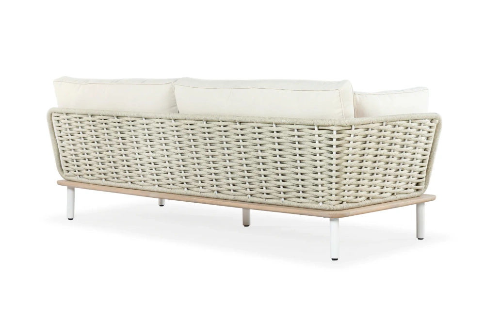 Kunesti :: Grab a moment 2-seater garden sofa, left, beige, width 208 cm