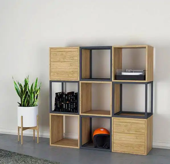 Loft Decora :: Regał modułowy Metal Box szer. 45 cm