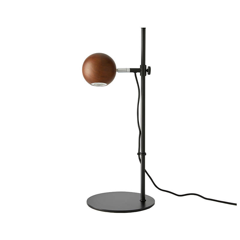 Aromas :: Table lamp Lita brown-black H: 55 cm