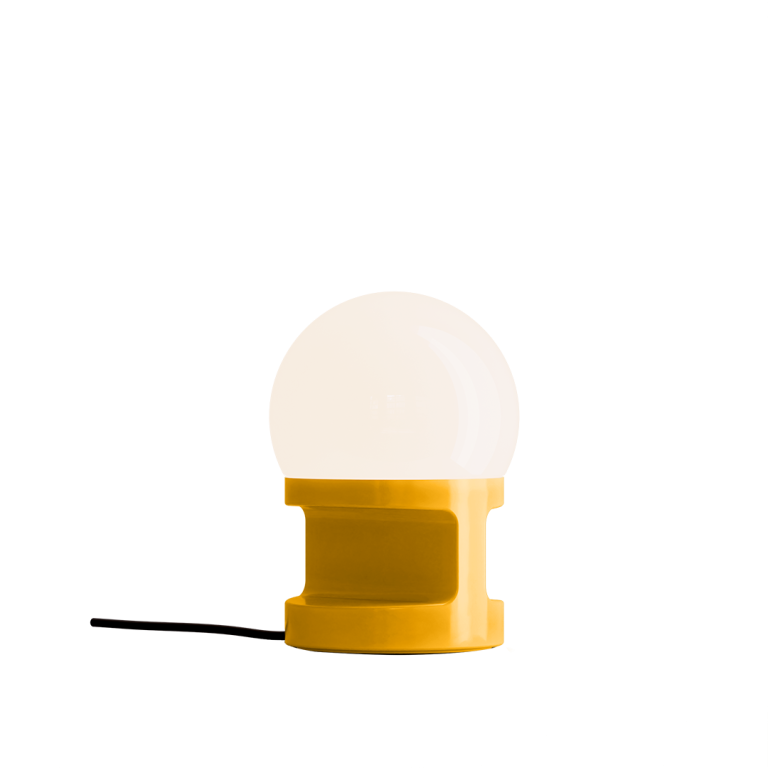 Ferroluce :: Lampa stołowa Habea wys. 22,5 cm żółta