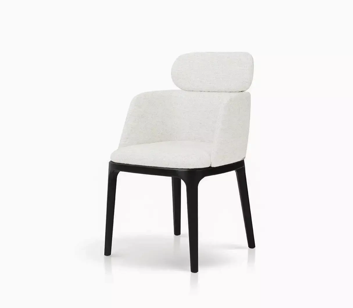 Nobonobo :: Must beige upholstered chair with armrests, width 53 cm
