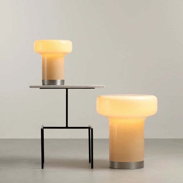 Artera :: Lampa podłogowa Bonbon Toffi wys. 47 cm beżowa