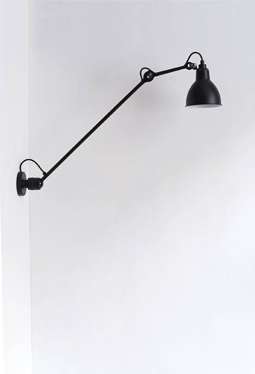 DCW:: Lampe Gras N°304 wall/ceiling lamp black size L