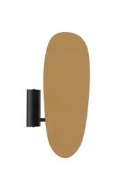 Market Set :: Screen 70's wall lamp / wall sconce in gold h. 40 cm