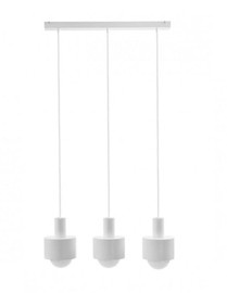 Ummo :: Enkel 3L Hängeleuchte, Breite 60 cm, weiß