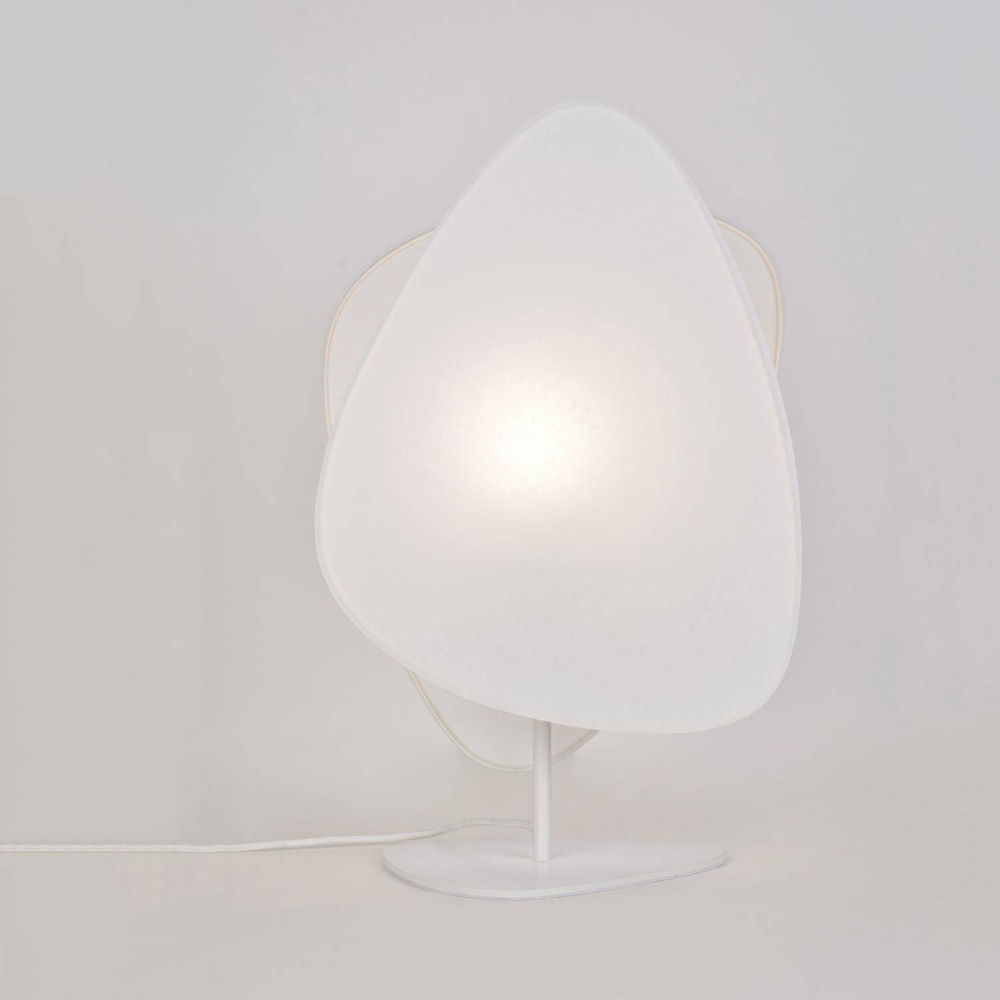 Market Set :: Lampa stołowa Screen biała wys. 51 cm