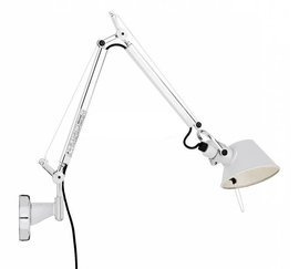 Artemide :: Lampa ścienna / kinkiet Tolomeo biały szer. 81 cm