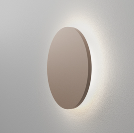 AQForm :: Lampa ścienna / kinkiet MAXI POINT round LED taupe