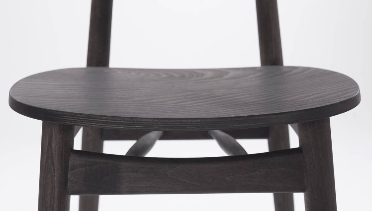 Nobonobo :: Noah black wood chair