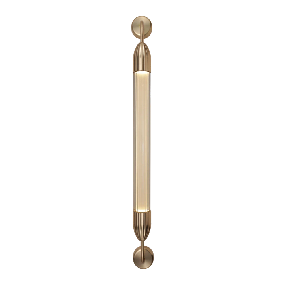 Umage :: Lemon Squeeze Long Wandleuchte / Wandleuchte, Höhe 94 cm, Messing poliert