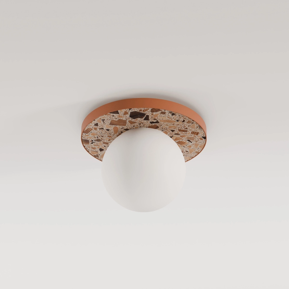 Kaspa :: Lampa ścienna / kinkiet Apolin wys. 65 cm biały