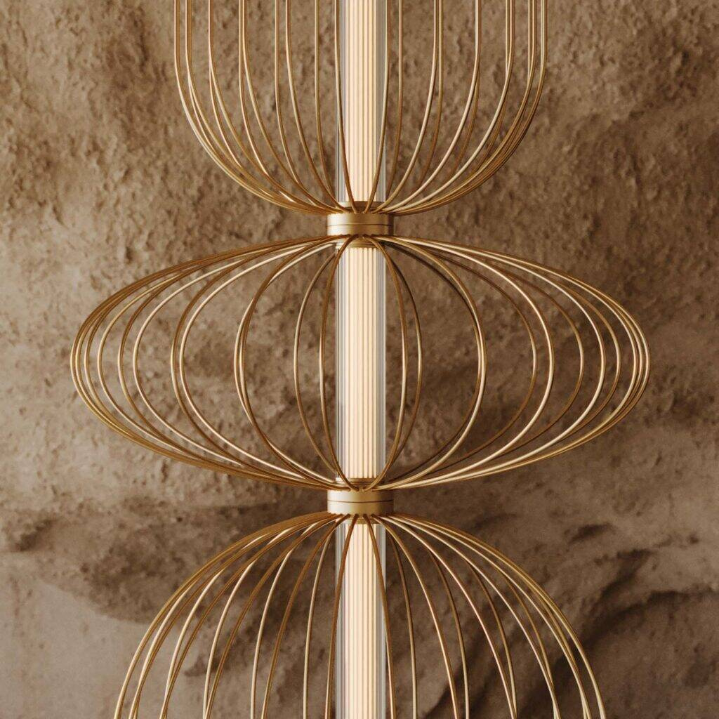 Aromas :: Pepo hanging lamp, black, diameter 70.4 cm