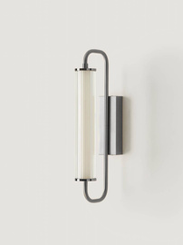 Wandleuchte / Wandleuchter Ison Höhe 43 cm Nickel