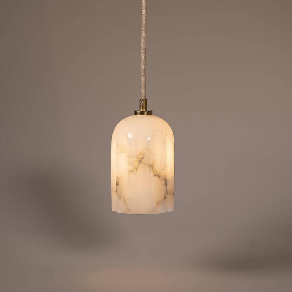 Embassy Interiors :: Urania Alabaster Pendelleuchte, Durchmesser 9,5 cm