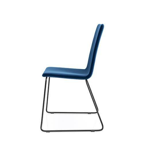 Claudie :: Lara upholstered chair, color to choose, width 58.5 cm