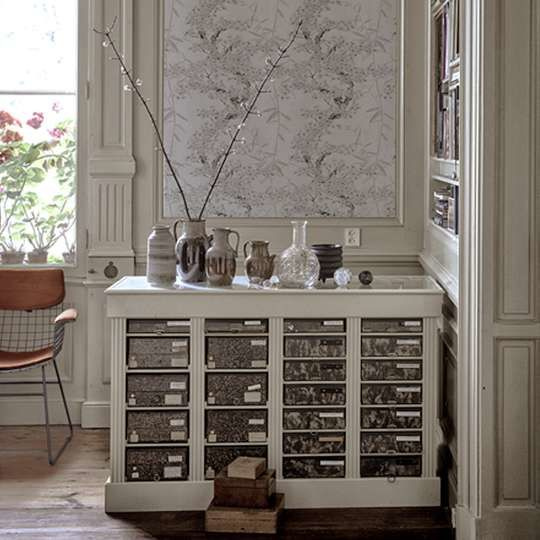 HKliving :: Set von 2-Set Stuhlkissen Comfort braun