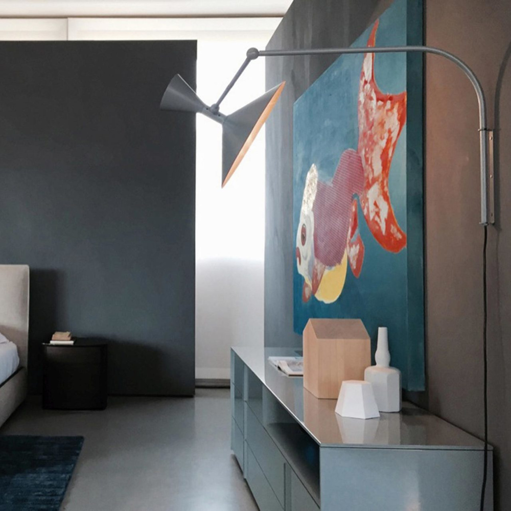 Nemo Lighting :: Lampe de Marseille white RAL9002 wall lamp