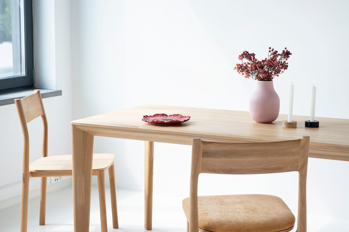 Szyszka Design :: Bocca oak table 180x100 cm polished, non-extendable