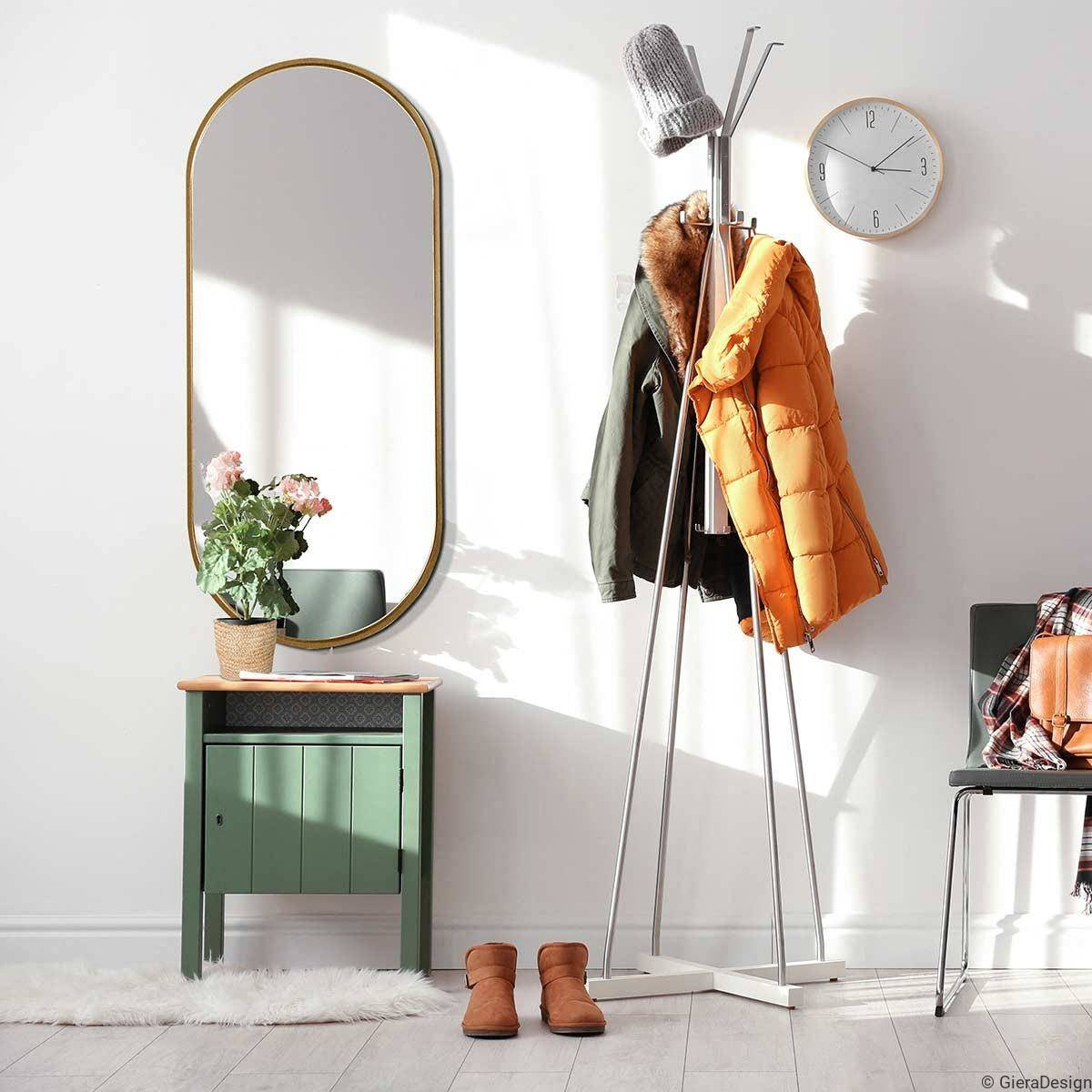 GieraDesign :: Spiegel Ambient Slim Oval 40x105 cm golden