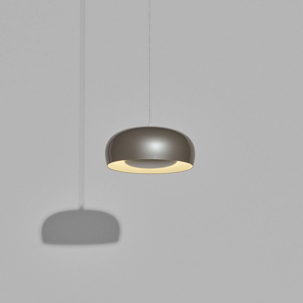 Petite Friture :: Lampa wisząca Brush śr. 35 cm srebrna