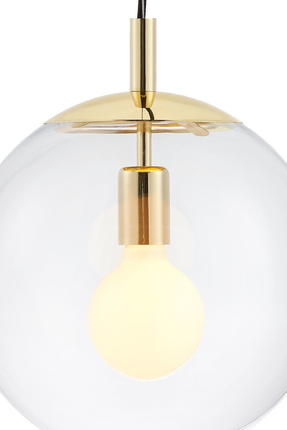 Kaspa :: Lampa wisząca Alur złota rozm. M