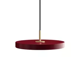 Umage :: Asteria Mini red hanging lamp, diameter 31 cm