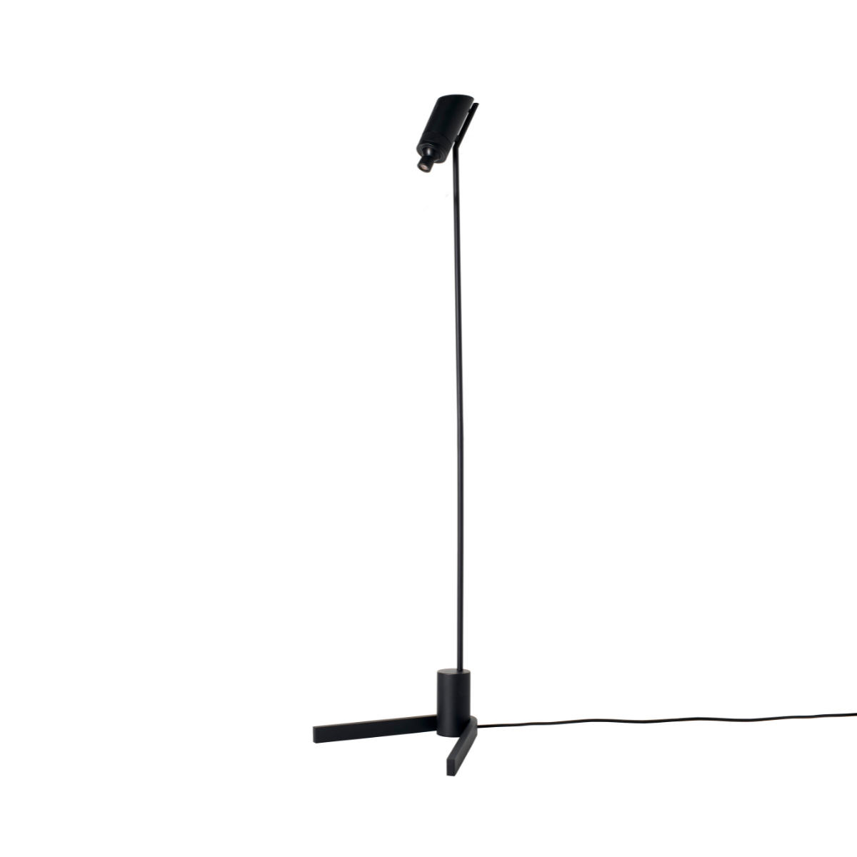 DCW:: Vision 20/20 floor lamp, black, height 137 cm