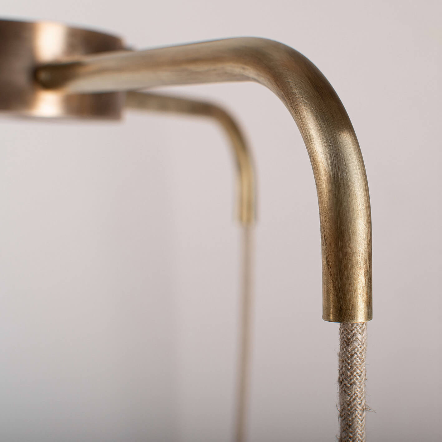 Embassy Interiors :: Kalliope Alabaster Brass Triadic Constellation Pendant Lamp/Chandelier