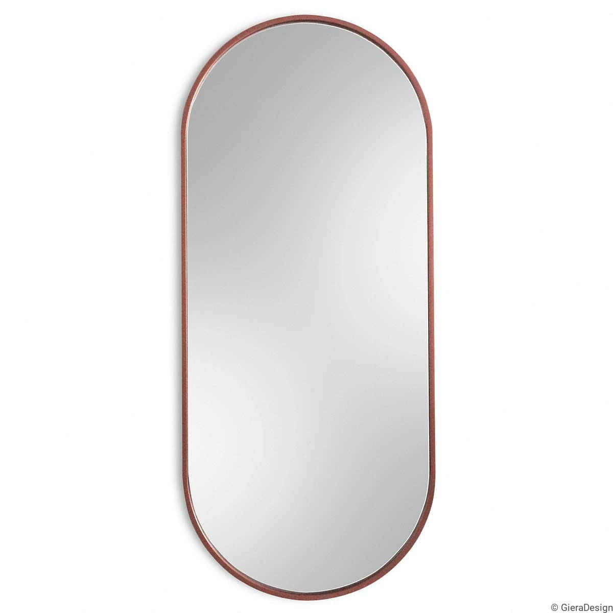 Giera Design :: Ambient Slim Spiegel, Kupfer, oval, 60x125 cm