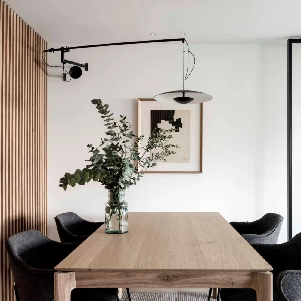 MARSET :: Kinkiet / lampa ścienna Ginger szer. 19,5 cm czarna