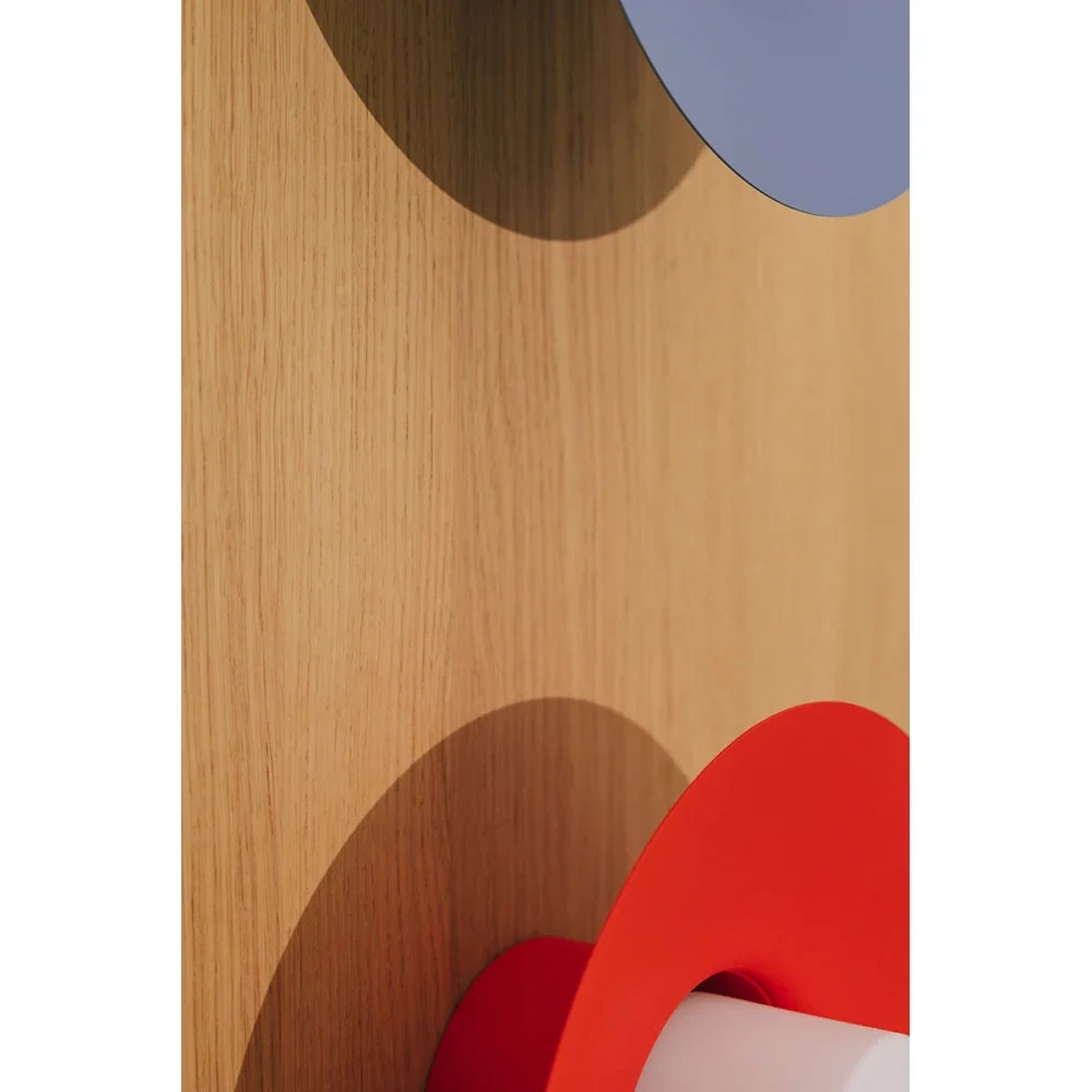 Ummo :: Caponio W A Wandleuchte, Durchmesser 28 cm, blau