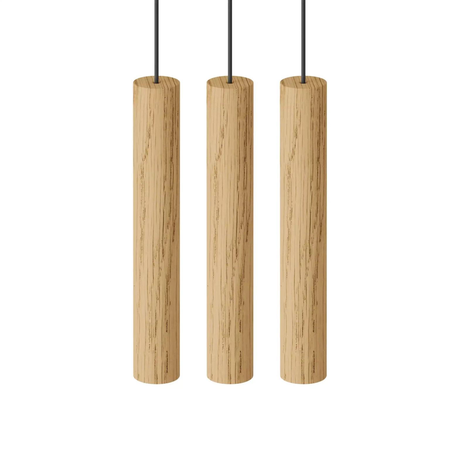 Umage :: Chimes Cluster 3 Hängeleuchte, Eichenholz, Höhe 22 cm