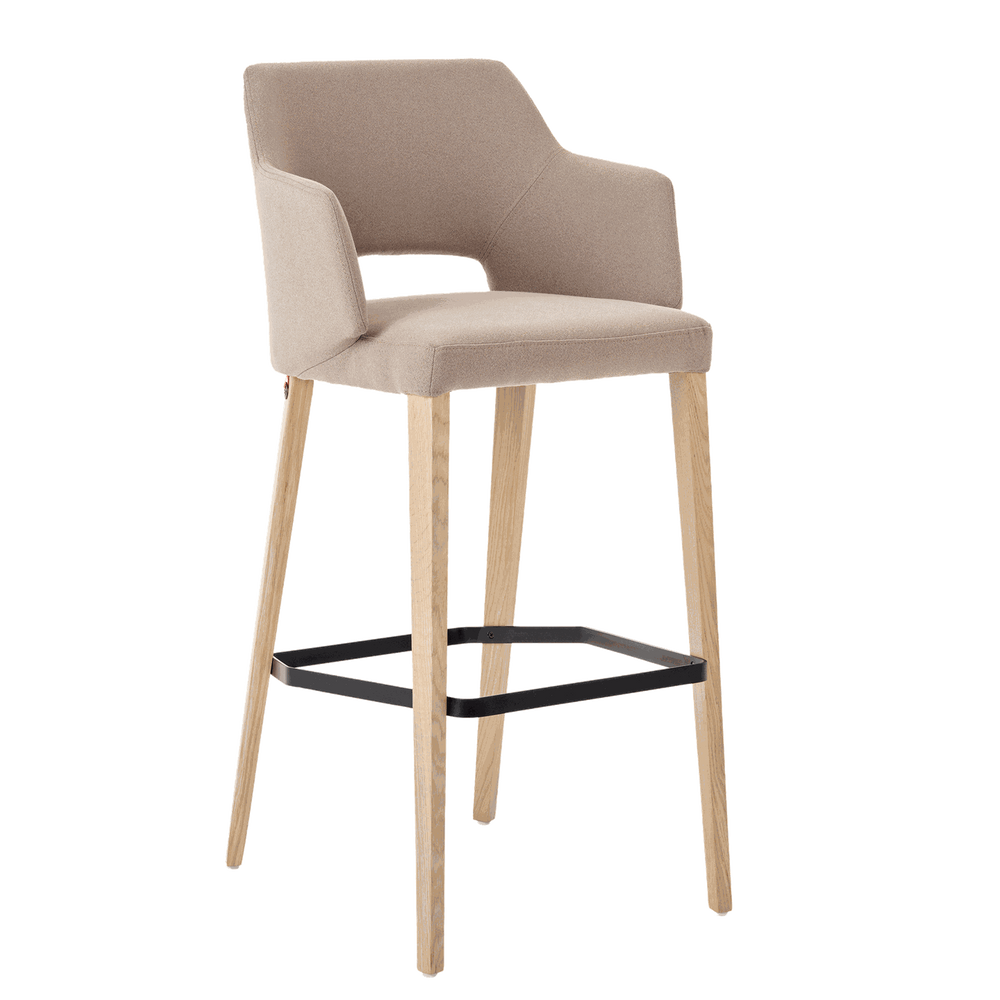 Mobitec :: Stuhl gepolstert Rob Breite 47 cm braun