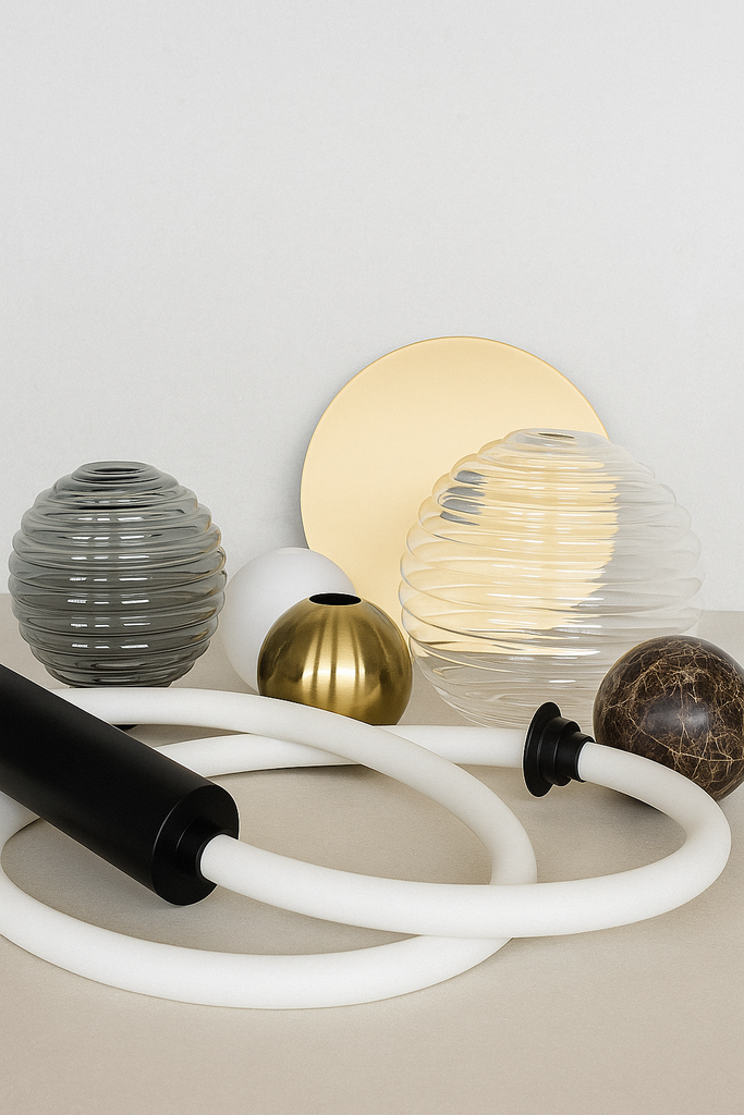 Aromas :: Lampa wisząca Yma Horizontal dł. 300 cm wielokolorowa