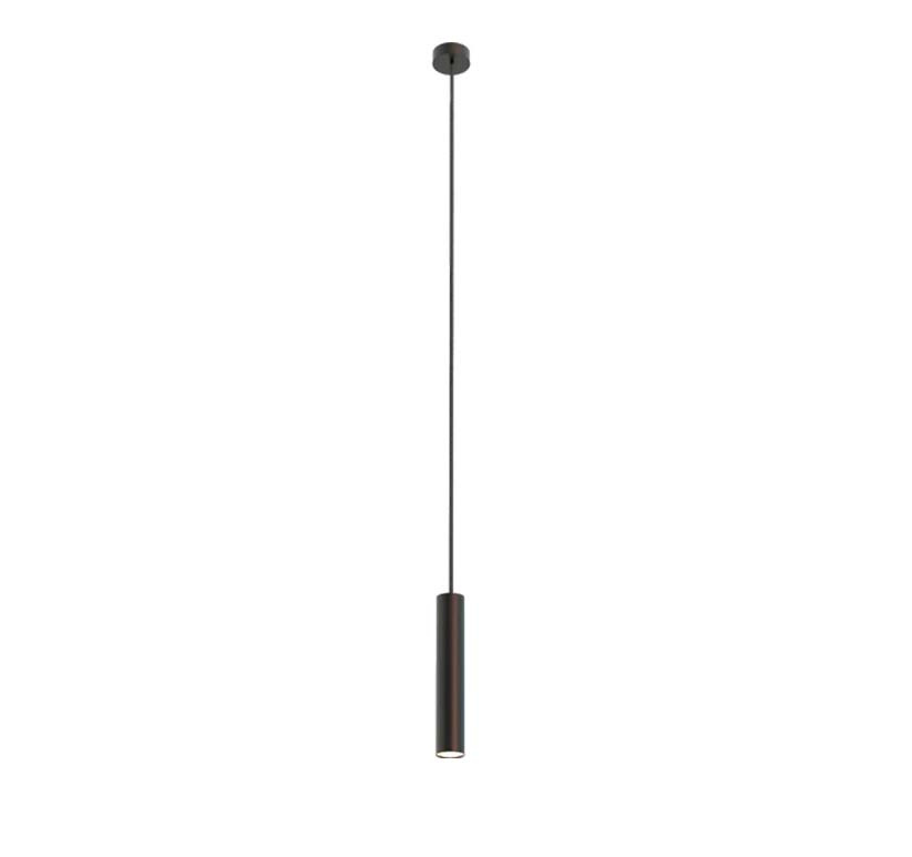 Robin :: Rose hanging lamp, height 25 cm, black