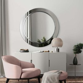 GieraDesign :: Spiegel Bracelet dekorativ runden Durchmesser 60 grau