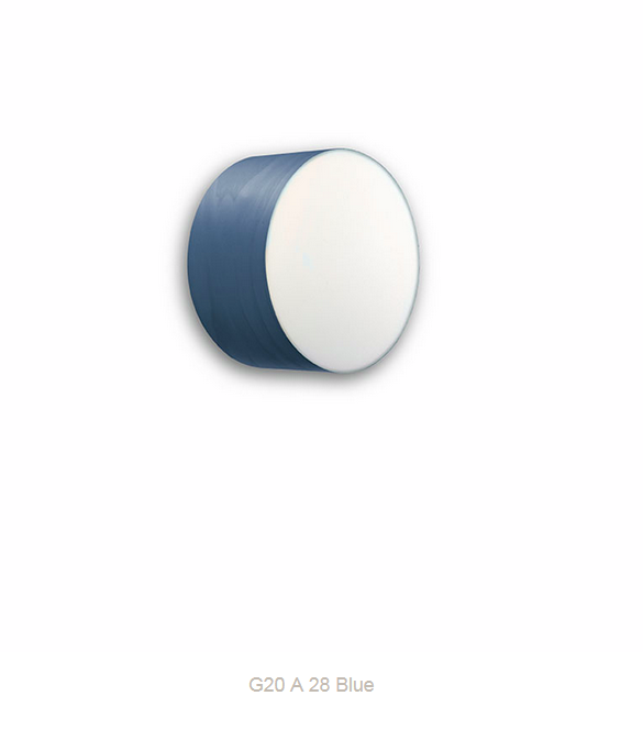 LZF :: Lampa ścienna / kinkiet Gea brązowy śr. 20 cm 