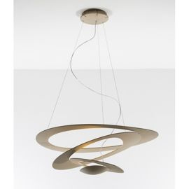 Artemide :: Hängelampe aus Aluminium Pirce sospensione Breite 94 cm gold