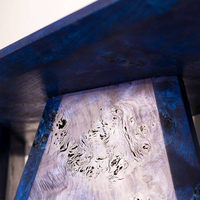 Bruni Design :: Voco Konsole in Saphirblau, Breite 154 cm