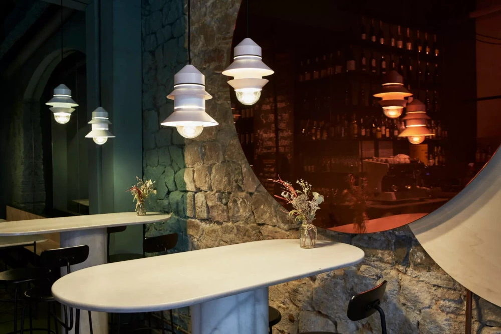 Marset :: Santorin pendant lamp, diameter 21.2 cm, white