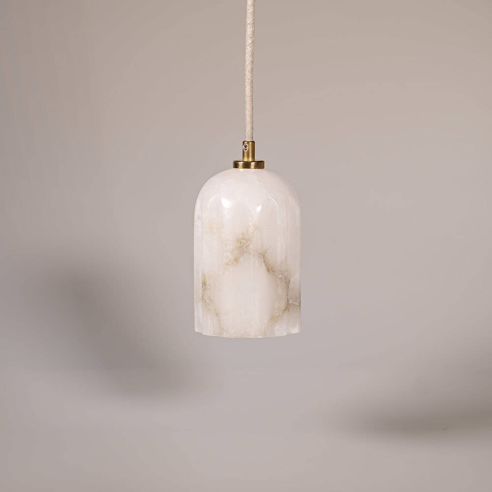 Embassy Interiors :: Urania alabaster pendant lamp, diameter 9.5 cm