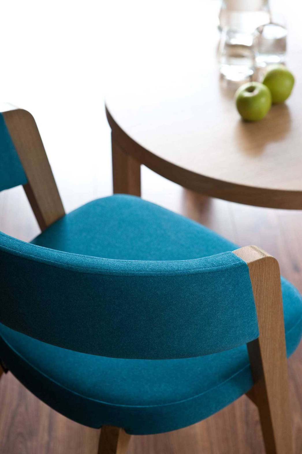 Paged :: Argo orange upholstered chair, width 54 cm