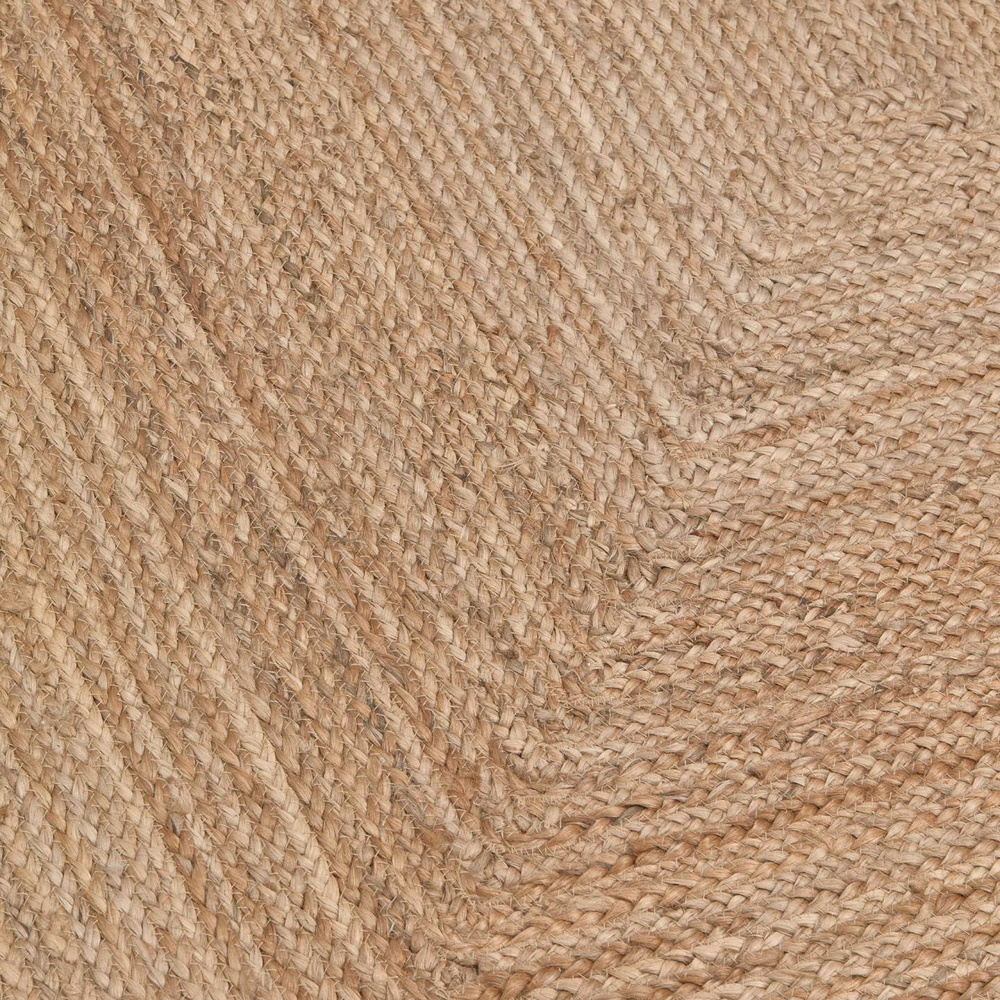 Yute rechteckiger Teppich 160x230 cm Jute