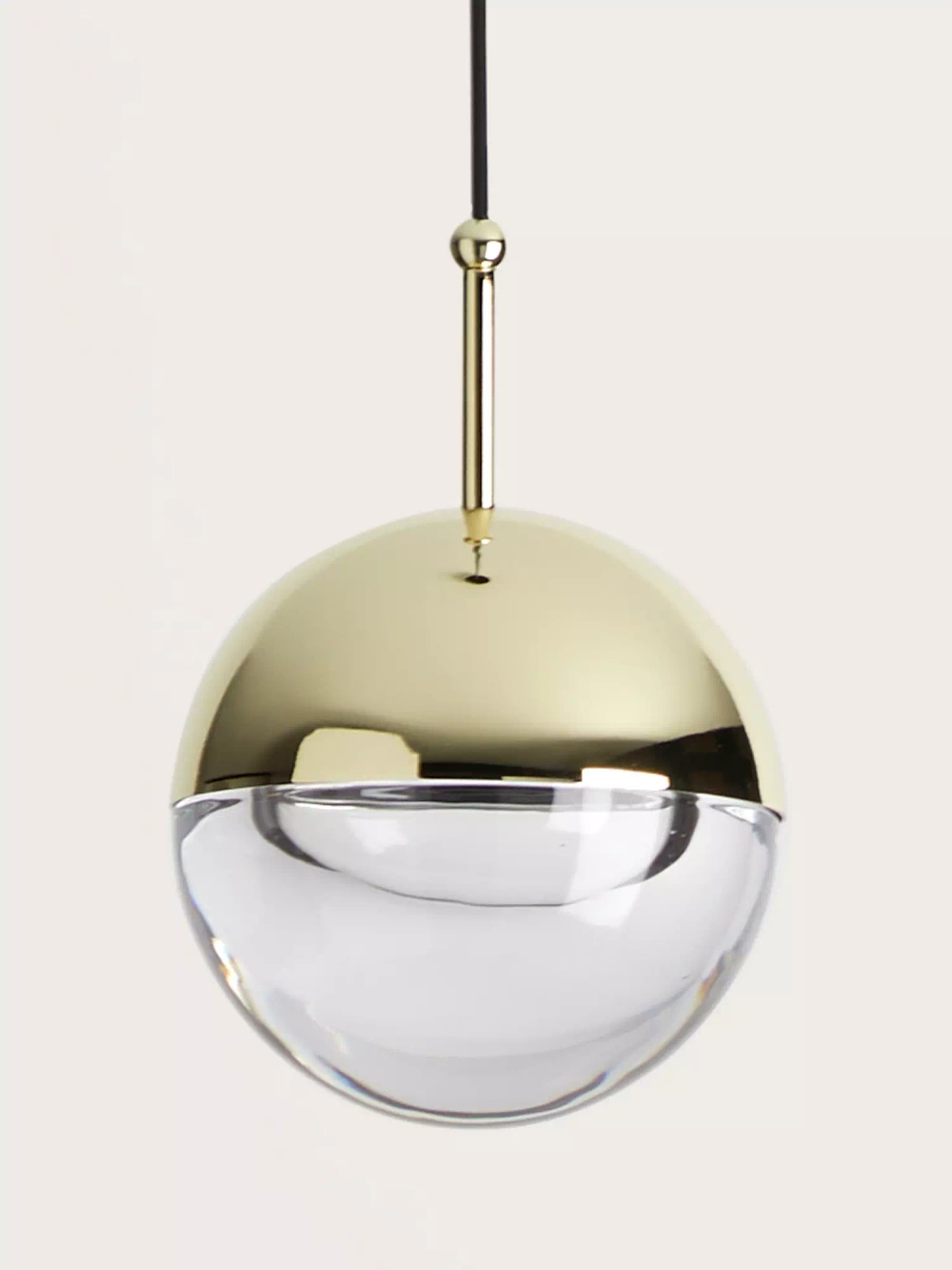 Aromas :: Hängelampe aus Metall Dora Durchmesser 10 cm gold