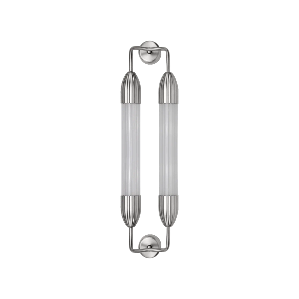 Umage :: Lemon Squeeze Double Short Wandleuchte / Wandleuchte, Höhe 77 cm, polierter Stahl