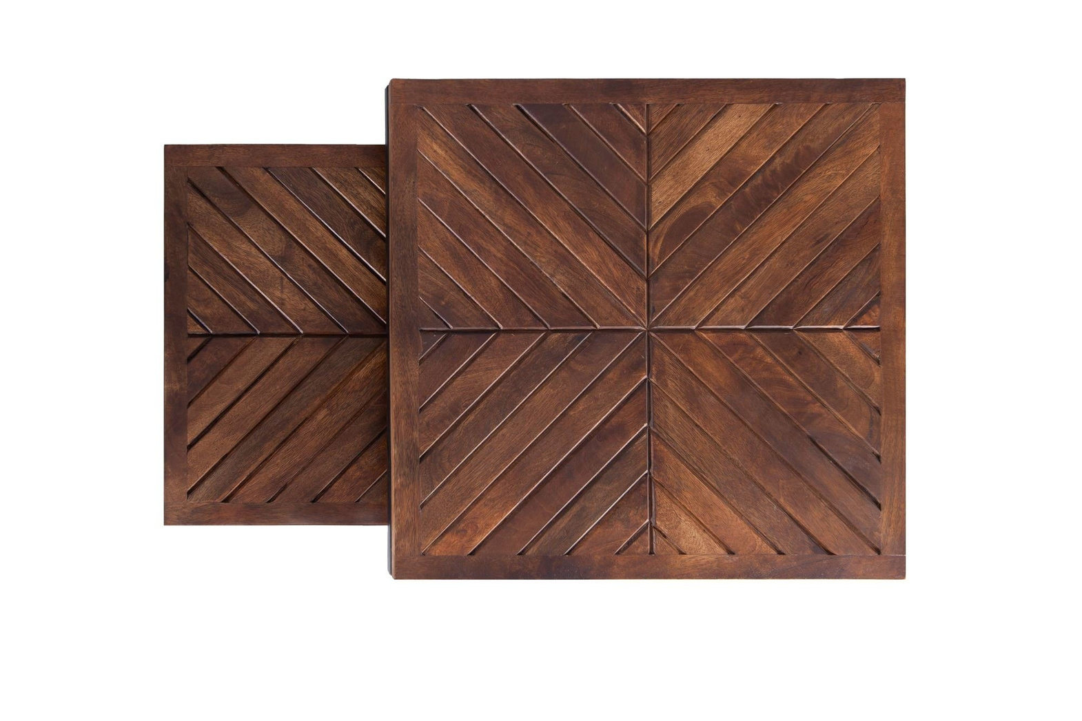 TABLE4U :: Couchtisch aus Holz Lag Jodła 70x50x30 bernstein